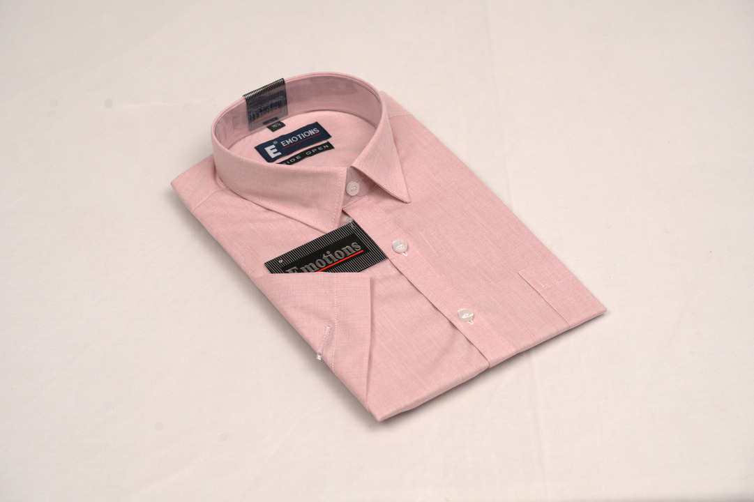 Solid Pink Office Shirt